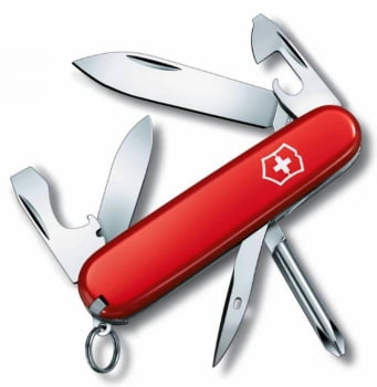 Армейский нож Tinker Small 84, красный купить с нанесением логотипа оптом на заказ в интернет-магазине Санкт-Петербург