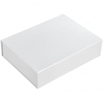 Коробка Koffer, белая купить с нанесением логотипа оптом на заказ в интернет-магазине Санкт-Петербург