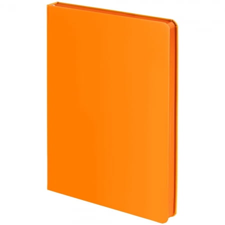 Ежедневник Shall, недатированный, оранжевый купить с нанесением логотипа оптом на заказ в интернет-магазине Санкт-Петербург