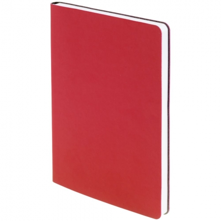 Ежедневник Flex Shall, недатированный, красный, с белой бумагой купить с нанесением логотипа оптом на заказ в интернет-магазине Санкт-Петербург