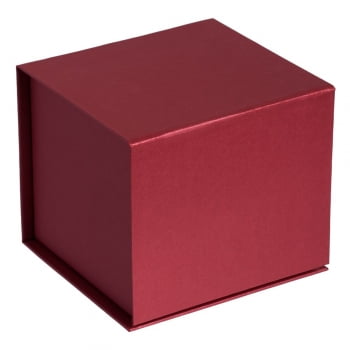 Коробка Alian, бордовая купить с нанесением логотипа оптом на заказ в интернет-магазине Санкт-Петербург