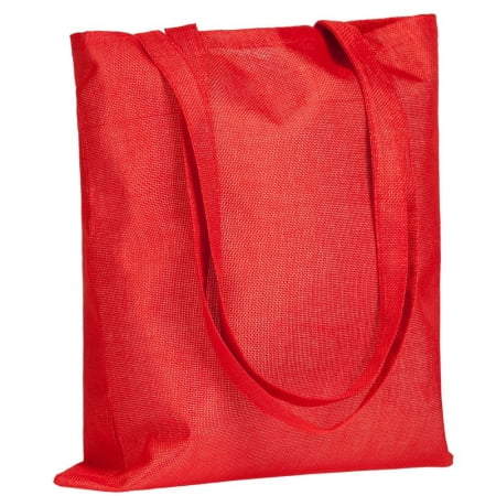 Сумка для покупок Foster Mart, красная купить с нанесением логотипа оптом на заказ в интернет-магазине Санкт-Петербург