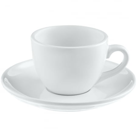 Чайная пара Cozy Morning, белая купить с нанесением логотипа оптом на заказ в интернет-магазине Санкт-Петербург