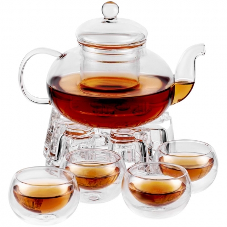 Чайный набор на 4 персоны Teo купить с нанесением логотипа оптом на заказ в интернет-магазине Санкт-Петербург