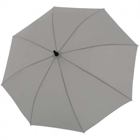 Зонт-трость Trend Golf AC, серый купить с нанесением логотипа оптом на заказ в интернет-магазине Санкт-Петербург