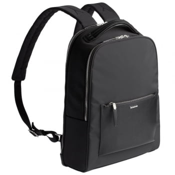 Рюкзак для ноутбука ZALIA, женский, черный купить с нанесением логотипа оптом на заказ в интернет-магазине Санкт-Петербург