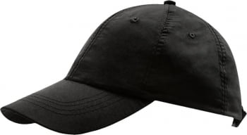 Бейсболка METEOR, черная купить с нанесением логотипа оптом на заказ в интернет-магазине Санкт-Петербург