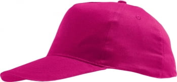 Бейсболка SUNNY, ярко-розовая (фуксия) купить с нанесением логотипа оптом на заказ в интернет-магазине Санкт-Петербург