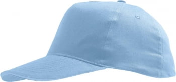 Бейсболка SUNNY, голубая купить с нанесением логотипа оптом на заказ в интернет-магазине Санкт-Петербург