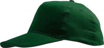 Бейсболка SUNNY, темно-зеленая купить с нанесением логотипа оптом на заказ в интернет-магазине Санкт-Петербург