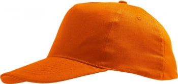 Бейсболка SUNNY, оранжевая купить с нанесением логотипа оптом на заказ в интернет-магазине Санкт-Петербург