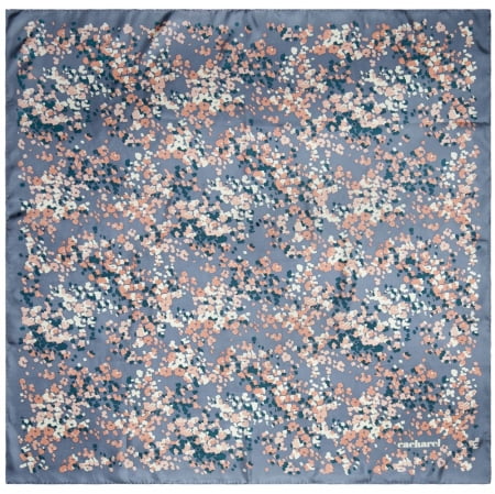 Платок Etincelle Silk, серо-голубой купить с нанесением логотипа оптом на заказ в интернет-магазине Санкт-Петербург