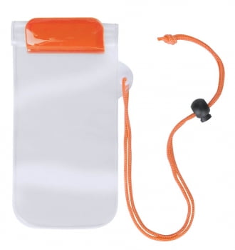 Водозащитный чехол Waterpro, оранжевый купить с нанесением логотипа оптом на заказ в интернет-магазине Санкт-Петербург
