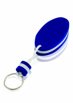 Непотопляемый брелок Soke, синий купить с нанесением логотипа оптом на заказ в интернет-магазине Санкт-Петербург