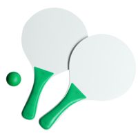 Набор для игры в пляжный теннис Cupsol, зеленый купить с нанесением логотипа оптом на заказ в интернет-магазине Санкт-Петербург