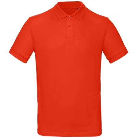 Рубашка поло мужская Inspire, красная купить с нанесением логотипа оптом на заказ в интернет-магазине Санкт-Петербург