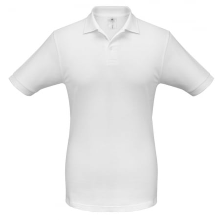 Рубашка поло Safran белая купить с нанесением логотипа оптом на заказ в интернет-магазине Санкт-Петербург