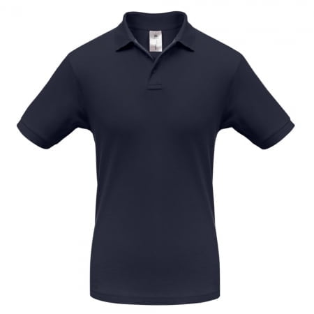 Рубашка поло Safran темно-синяя купить с нанесением логотипа оптом на заказ в интернет-магазине Санкт-Петербург