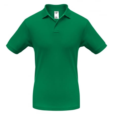 Рубашка поло Safran зеленая купить с нанесением логотипа оптом на заказ в интернет-магазине Санкт-Петербург