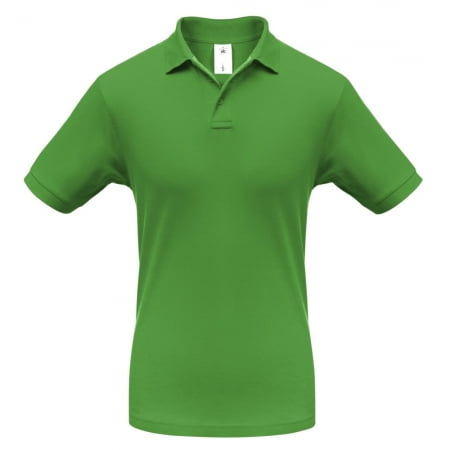 Рубашка поло Safran зеленое яблоко купить с нанесением логотипа оптом на заказ в интернет-магазине Санкт-Петербург