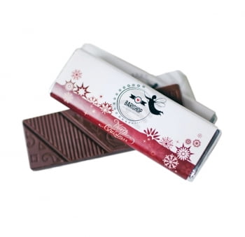 Шоколад 20 грамм с логотипом | Шоколадные плитки 20гр на заказ в Санкт-Петербурге