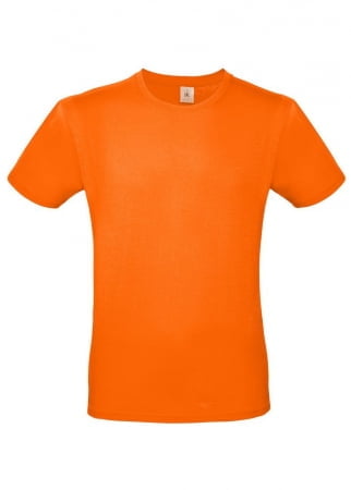 Футболка E150 оранжевая купить с нанесением логотипа оптом на заказ в интернет-магазине Санкт-Петербург