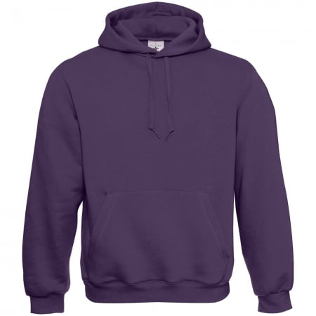 Толстовка Hooded, фиолетовая купить с нанесением логотипа оптом на заказ в интернет-магазине Санкт-Петербург