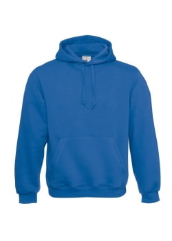 Толстовка Hooded ярко-синяя купить с нанесением логотипа оптом на заказ в интернет-магазине Санкт-Петербург